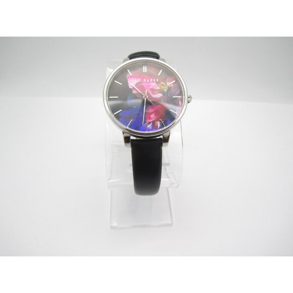 Women Ted Baker Floral Quartz WR Analog 37mm Round Watch (H995) "New Battery" - Picture 6 of 10